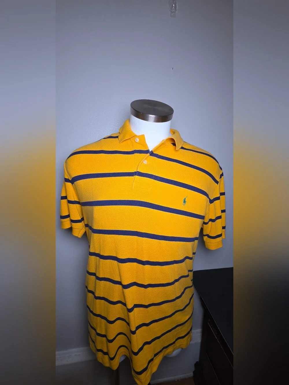 Ralph Lauren Men's Polo Stack in Blue, Yellow, Green